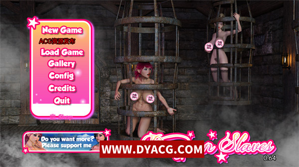 【欧美SLG/汉化】地牢奴隶 Dungeon Slaves Ver0.64 汉化版【PC电脑+安卓/3.8G】