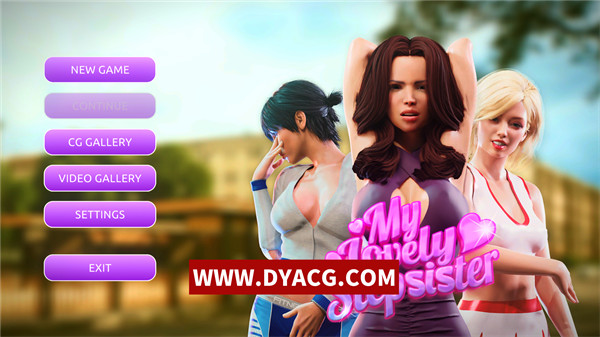 【欧美SLG/中文/动态CG】我可爱的继妹 My Lovely Stepsister 官方中文步兵版+全DLC【PC电脑/1.7G/新作】