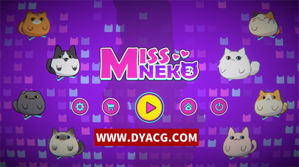 【互动SLG/中文/全动态】迷幻之城：Miss Neko3 STEAM官方中文步兵版+CG全开【PC电脑/1G/新作】