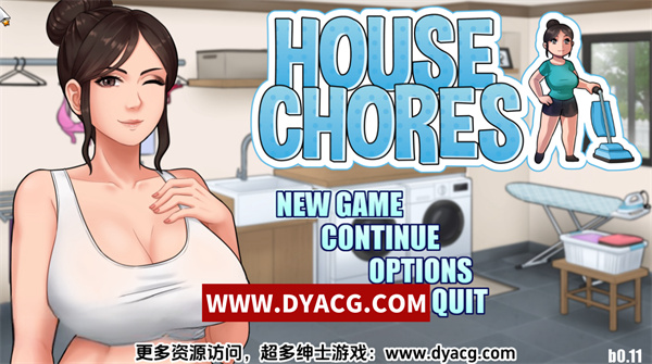 【欧美RPG/汉化/动态】家务 House Chores Ver0.11.2 Beta 精翻汉化版+全回想【PC电脑+安卓/1G/更新】